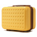 KONO malý toaletný kufrík na batožinu - 11L - žltý - ABS
