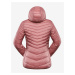 Ružová dámska obojstranná zimná prešívaná bunda ALPINE PRE EROMA