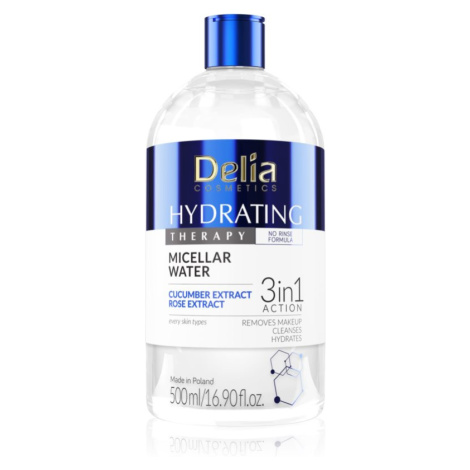 Delia Cosmetics Hydrating Therapy micelárna voda 3v1