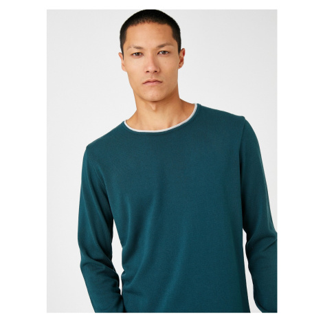 Koton Basic Knitwear Sweater Crew Neck Long Sleeved