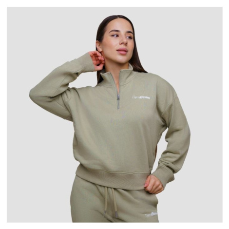 GymBeam Dámska mikina 1/2 Zip Agile Sage  XLXL