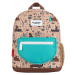 Hello Hossy  Road Trip Kids Backpack - Beige  Ruksaky a batohy Viacfarebná