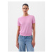 Ružový dámsky sveter s krátkym rukávom GAP