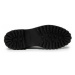 Tommy Hilfiger Členková obuv s elastickým prvkom Th Outdoor Knit Flat Boot FW0FW06001 Hnedá