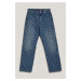 Džínsy Karl Lagerfeld Karl Aop Gf Denim Pants Blue Karl Aop Denim