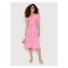 ONLY Midi sukňa Caro 15255151 Ružová Regular Fit