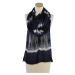 Art Of Polo Woman's Scarf Sz1868 Navy Blue