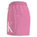 Pánske plavky SHORT DRAWSTRING KM0KM00967 TFZ pink - Calvin Klein