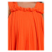 Abel & Lula Elegantné šaty 5055 Oranžová Relaxed Fit
