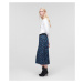 Sukňa Karl Lagerfeld Orchid Print Skirt Blueprint