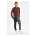 Trendyol Anthracite Men's Relax Jogger Double Colored Jeans
