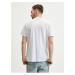 Biele pánske tričko Guess Reflective