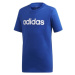 adidas ESSENTIALS LINEAR T-SHIRT Chlapčenské tričko, modrá, veľkosť