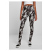 Women's soft leggings AOP blackflower