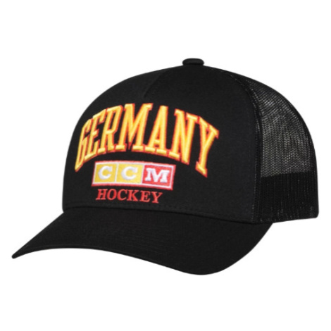 Hokejové reprezentácie čiapka baseballová šiltovka Germany CCM Meshback Trucker