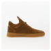 Tenisky Filling Pieces Low Top Perforated Suede Brown