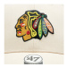 47 Brand Šiltovka NHL Chicago Blackhawks '47 MVP SNAPBACK H-MVPSP04WBP-NTB Béžová