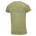 Tommy Hilfiger STRETCH SLIM FIT Pánske tričko, khaki, veľkosť