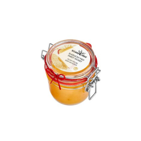 Sladučký med - organický soľný telový peeling náhradná náplň 250ml