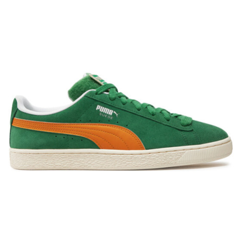 Puma Sneakersy Suede Patch 395388-01 Zelená