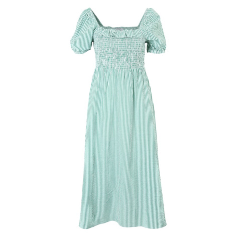 Dorothy Perkins Petite Letné šaty  zelená / šedobiela