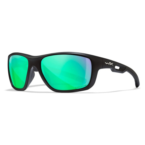 Slnečné okuliare Aspect Captivate Wiley X® – Brown Polarized w/ Green Mirror, Čierna