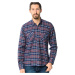 G566 DEWBERRY SHIRT-NAVY-RED