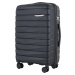 ČIERNA 3DIELNA SADA KUFROV WINGS MUR01 3, SET OF 3 WINGS POLIPROPYLEN SUITCASES L,M,S BLACK