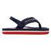 Tommy Hilfiger Sandále Flag Flap Flop T1B8-32917-0058 Tmavomodrá