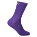 POC Cyklistické ponožky klasické - LITHE MTB - fialová