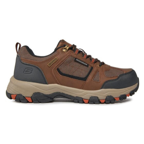 Skechers Poltopánky Selmen Forel 204937/BRBK Hnedá