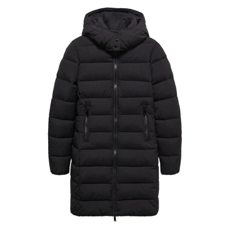 MANGO Zimný kabát 'Bego'  čierna