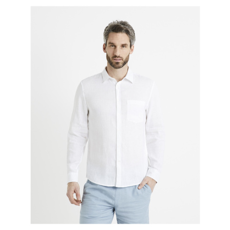 Celio Daflix Linen Shirt - Men