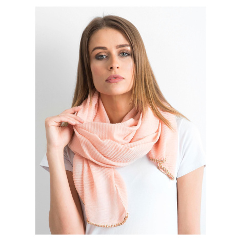 Peach scarf