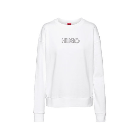 Hugo Mikina Nakira_3 50447868 Biela Regular Fit Hugo Boss