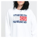 TOMMY JEANS W Oversized Floral Crewneck White