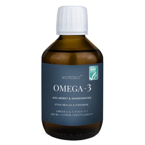 NORDBO Omega-3 pstruhový olej 200 ml
