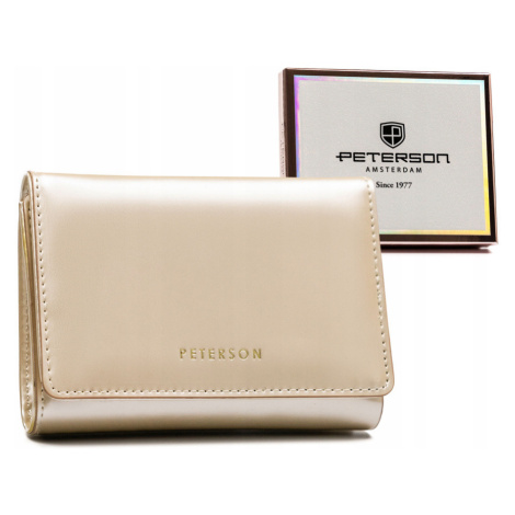 Dámska peňaženka z ekologickej kože na patent a zips - Peterson