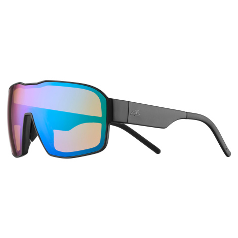 Lyžiarske a snowboardové okuliare F2 100 do pekného počasia čierno-zelené