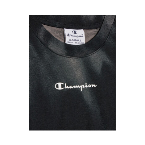 Champion Tričko 404368 Čierna Custom Fit