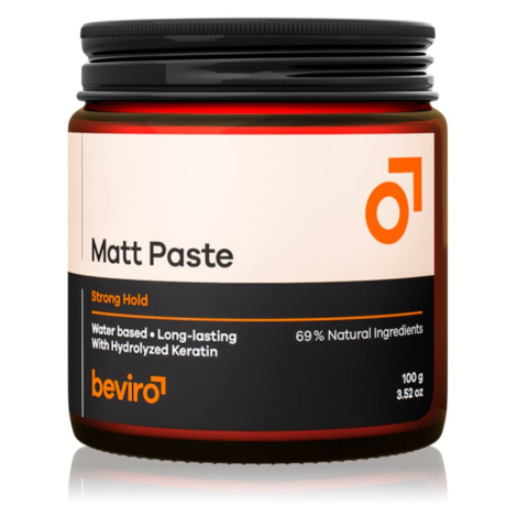 Beviro Matt Paste Strong Hold pasta na vlasy Matt