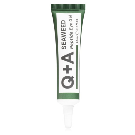 Q+A Seaweed Peptide rozjasňujúci očný gél s peptidmi