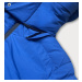 Prešívaná bunda v nevädzovej farbe s opaskom pre prechodné obdobie (23060-3)