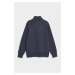 MIKINA GANT REG SHIELD HALF ZIP SWEAT EVENING BLUE