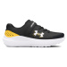 Chlapčenská športová obuv (tréningová) UNDER ARMOUR UA BPS Surge 4 black taxi white