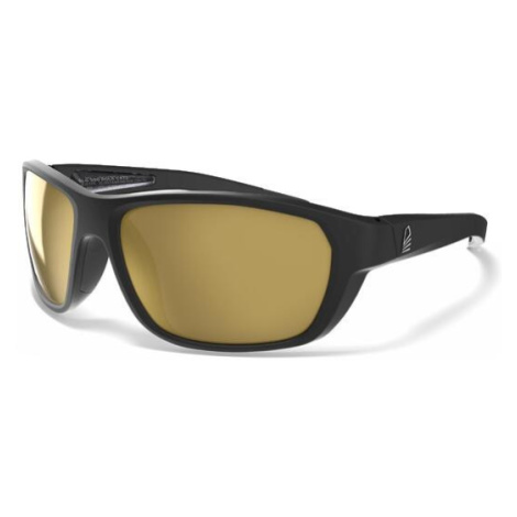 Plávajúce polarizačné slnečné okuliare na jachting 500 S čierno-zlaté TRIBORD