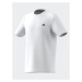 Adidas Tričko Essentials Small Logo Cotton T-Shirt IB4093 Biela Regular Fit