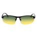 Sunmania Žlto-zelené nočné okuliare pre vodičov &quot;Irondriver&quot; 218593041