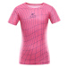 Children's quick-drying T-shirt ALPINE PRO BASIKO neon knockout pink variant PA