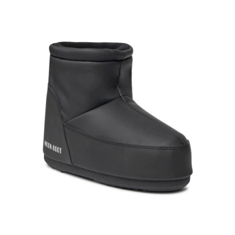 Členkové zimné topánky MOON BOOT ICON LOW NOLACE RUBBER, 001 black